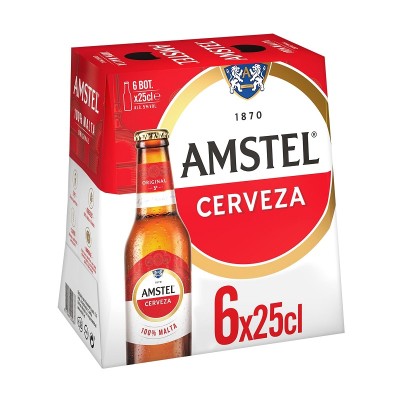 Amstel Pack 6Bt 25CL Amstel Pack 6Bt 25CL