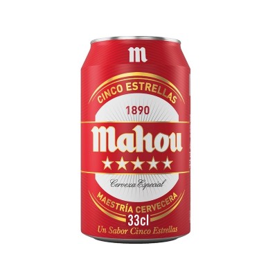 Mahou 5* Lata 33CL Mahou 5* Lata 33CL