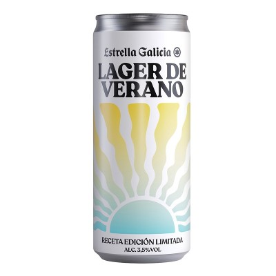 Estrella Galicia Lager de Verano Lata 33CL 6Pack Estrella Galicia Lager de Verano Lata 33CL 6Pack