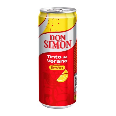 Don Simón Tinto de Verano Limón Fizzy Red Lata 330ML Don Simón Tinto de Verano Limón Fizzy Red Lata 330ML