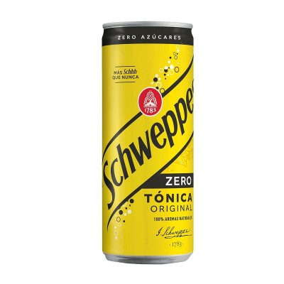 Schweppes Tónica Zero 33CL Schweppes Tónica Zero 33CL