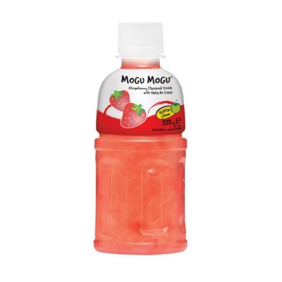 Mogu Mogu Fresa Con Nata de Coco 320ML Mogu Mogu Fresa Con Nata de Coco 320ML
