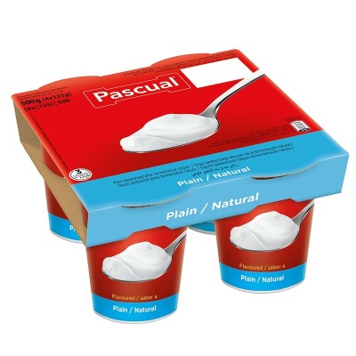 Pascual Yogur Sabor Natural 4Ux125G Pascual Yogur Sabor Natural 4Ux125G