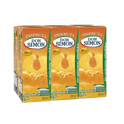 Don Simón Melocotón Minibrick 20CL 6U Don Simón Melocotón Minibrick 20CL 6U