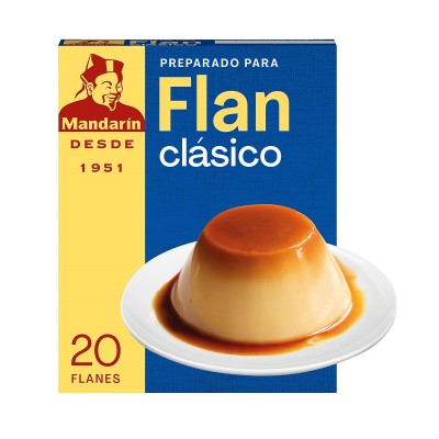 Flan Chino Mandarín Sobres 20G Flan Chino Mandarín Sobres 20G