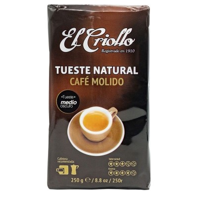 Criollo Café Molido Natural 250G Criollo Café Molido Natural 250G