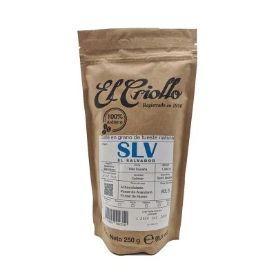 Criollo Café Salvador en Grano 250G Criollo Café Salvador en Grano 250G