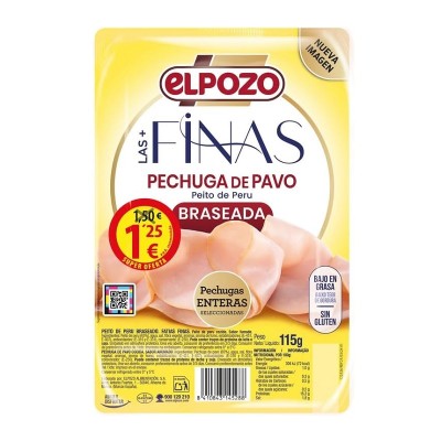 Pozo Pechuga de Pavo Braseado 115G Pozo Pechuga de Pavo Braseado 115G