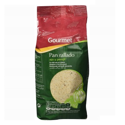 Gourmet Pan Rallado Ajo-Perejil 250G Gourmet Pan Rallado Ajo-Perejil 250G