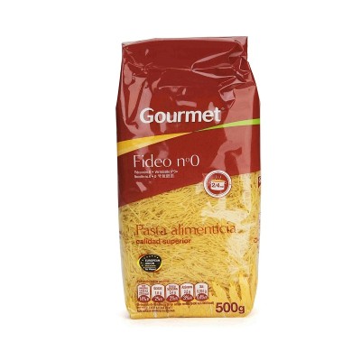 Gourmet Pasta Fideo Nº0 500G Gourmet Pasta Fideo Nº0 500G