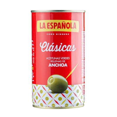 La Española Aceituna Rellena Anchoa 150G La Española Aceituna Rellena Anchoa 150G