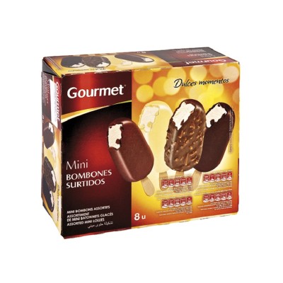 Gourmet Mini Bombón Surtido 8U Gourmet Mini Bombón Surtido 8U