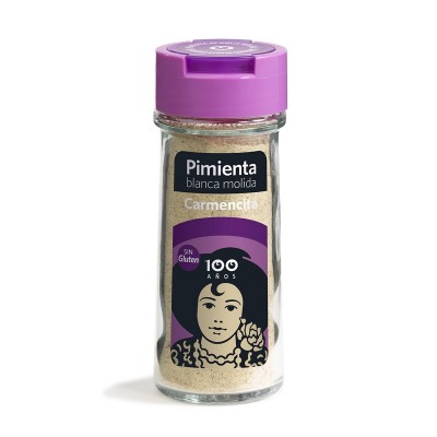 Carmencita Pimienta Blanca Molida 32G Carmencita Pimienta Blanca Molida 32G