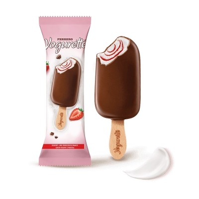 Ferrero Helado Yogurette Con Yogur de Fresa 40G Ferrero Helado Yogurette Con Yogur de Fresa 40G