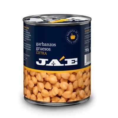Jae Garbanzos Extra Lata 780G Jae Garbanzos Extra Lata 780G