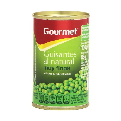 Gourmet Guisante al Natural 150G Gourmet Guisante al Natural 150G