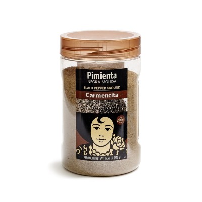Carmencita Pimienta Negra Molida 510G Carmencita Pimienta Negra Molida 510G