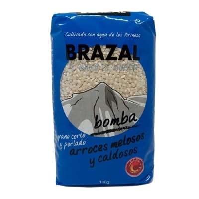 Brazal Arroz Bomba 1KG Brazal Arroz Bomba 1KG