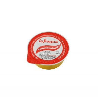La Fragua Tomate Triturado Natural Monodosis 18U La Fragua Tomate Triturado Natural Monodosis 18U