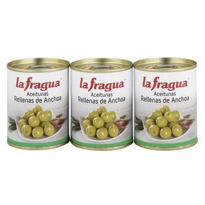 La Fragua Aceitunas Rellenas de Anchoa 3U La Fragua Aceitunas Rellenas de Anchoa 3U