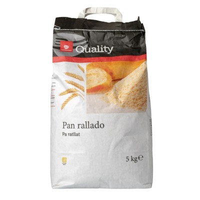 Quality Pan Rallado Hostelería 5KG Quality Pan Rallado Hostelería 5KG