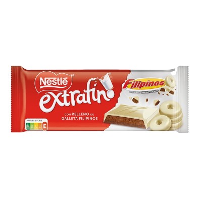 Nestlé Extrafino Relleno de Galleta Filipinos 84G Nestlé Extrafino Relleno de Galleta Filipinos 84G
