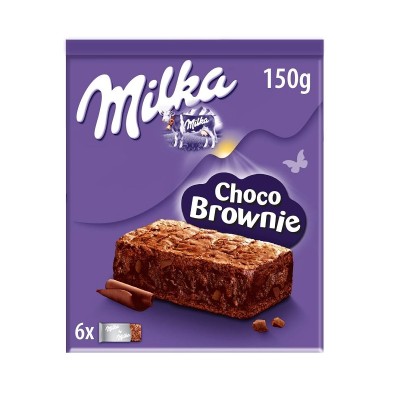 Milka Choco Brownie 150G 6U Milka Choco Brownie 150G 6U