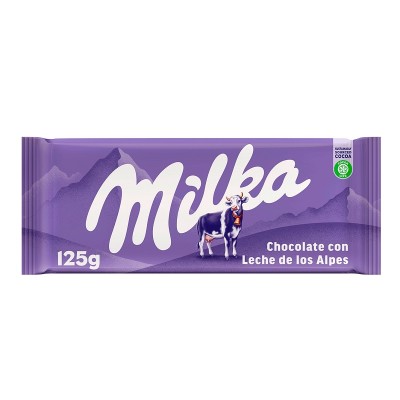 Milka Chocolate Con Leche 125G Milka Chocolate Con Leche 125G