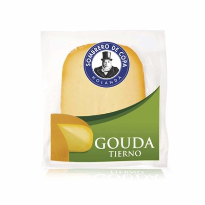 TGT Queso Gouda Tierno Cuña 325G TGT Queso Gouda Tierno Cuña 325G