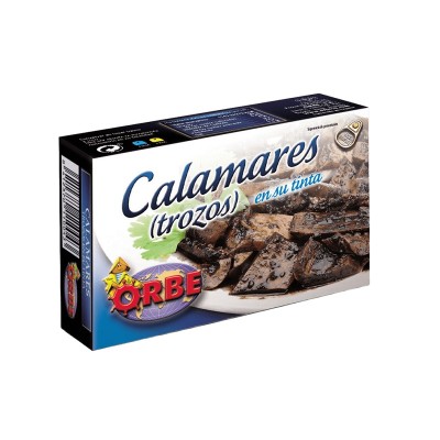 Orbe Trozo de Calamar en su Tinta 72G Orbe Trozo de Calamar en su Tinta 72G