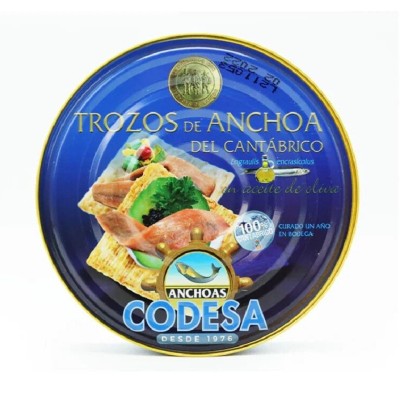 Codesa Trozos de Anchoa en Aceite 550G Codesa Trozos de Anchoa en Aceite 550G