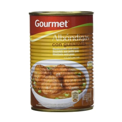Gourmet Albóndigas con Guisantes 415G Gourmet Albóndigas con Guisantes 415G