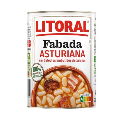 Litoral Fabada Asturiana Lata 420G Litoral Fabada Asturiana Lata 420G