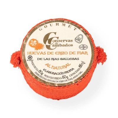 Cambados Huevas Erizo de Mar al Natural 80G Cambados Huevas Erizo de Mar al Natural 80G