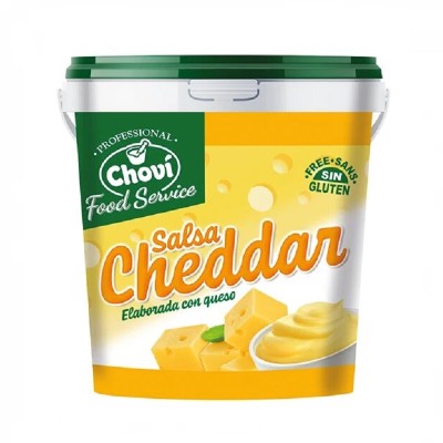 Chovi Salsa Cheddar Hostelería 1,1KG Chovi Salsa Cheddar Hostelería 1,1KG