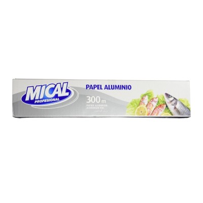 Mical Rollo Papel Aluminio 39CMx300M Mical Rollo Papel Aluminio 39CMx300M