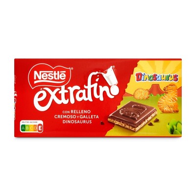 Nestlé Extrafino Relleno Cremoso y Dinosaurus 84G Nestlé Extrafino Relleno Cremoso y Dinosaurus 84G