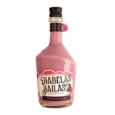 Crema de Fresa Habelas Hailas Botella 70CL Crema de Fresa Habelas Hailas Botella 70CL