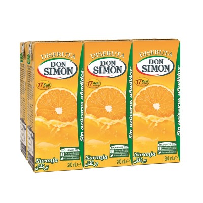 Don Simón Naranja Minibrick 20CL 6UD Don Simón Naranja Minibrick 20CL 6UD