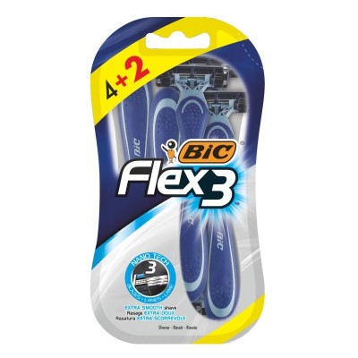 Bic Maquinilla Flex 3 6U Bic Maquinilla Flex 3 6U