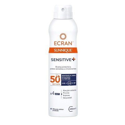 Ecran Leche Spray Sensitive 50 SPF 250ML Ecran Leche Spray Sensitive 50 SPF 250ML