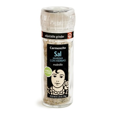 Carmencita Molinillo Sal Marina Con Hierbas 95G Carmencita Molinillo Sal Marina Con Hierbas 95G