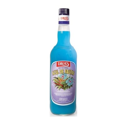 Drol's Azul de Frutas Sin Alcohol 1L Drol's Azul de Frutas Sin Alcohol 1L
