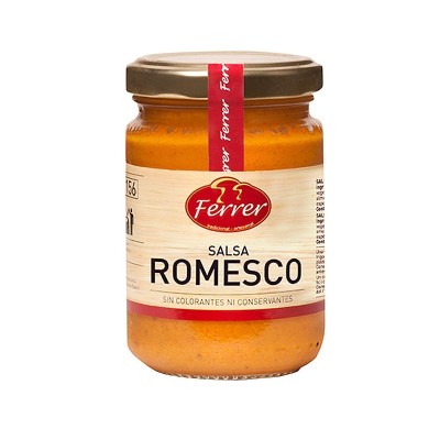 Ferrer Salsa Romesco Frasco 130G Ferrer Salsa Romesco Frasco 130G