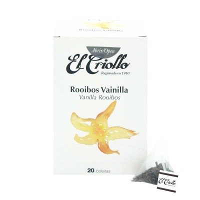 Criollo Infusión Rooibos Vainilla 20U Criollo Infusión Rooibos Vainilla 20U