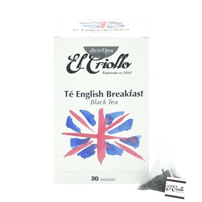 Criollo Infusión English Breakfast 20U Criollo Infusión English Breakfast 20U