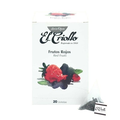 Criollo Infusión Frutos Rojos 20U Criollo Infusión Frutos Rojos 20U