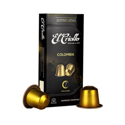 Criollo Café Cápsulas Aluminio Colombia 10U Criollo Café Cápsulas Aluminio Colombia 10U