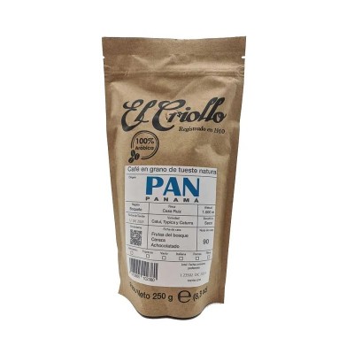 Criollo Panamá Origen Grano 250G Criollo Panamá Origen Grano 250G