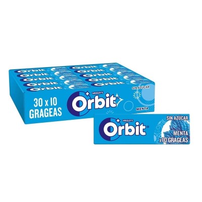 Orbit Grageas Menta 30U Orbit Grageas Menta 30U